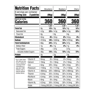 Amazon Fresh 12ct Toaster Pastries Variety Pack