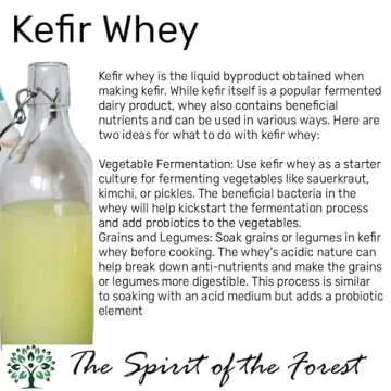 Kefir, Kefir Grains, Scoby, Milk Kefir Grains, Live Starter, Cultures, Bulgaros de Leche, Bulgarian Milk Kefir Grains, Kefir Strainer, Works w/Whole Milk, Coconut Milk, Almond Milk, Oat Milk