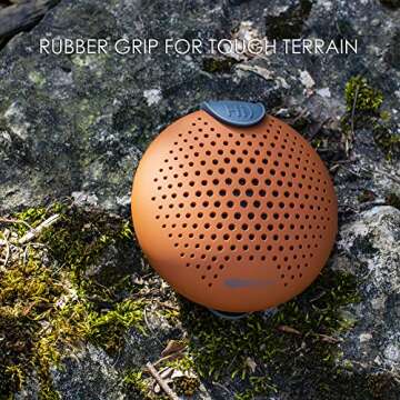 BoomPods SOUNDCLIP Portable Wireless Speaker - Best Mini Bluetooth Flip Clip Amazon Alexa Built-in Pocket Speakers Rockin Powerful Sub Bass Audio Sound