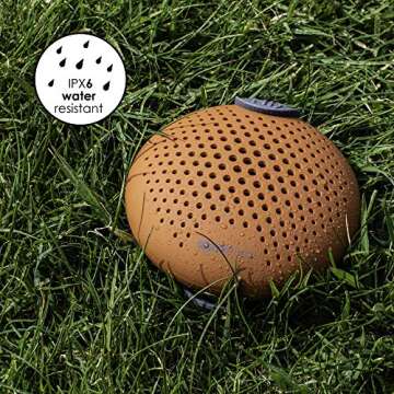 BoomPods SOUNDCLIP Portable Wireless Speaker - Best Mini Bluetooth Flip Clip Amazon Alexa Built-in Pocket Speakers Rockin Powerful Sub Bass Audio Sound