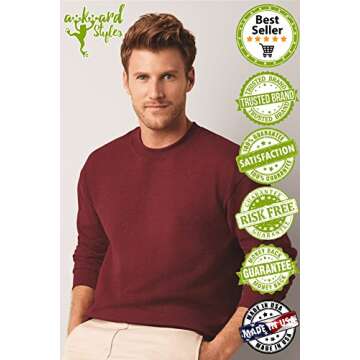 Awkwardstyles Funny Unisex Ugly Christmas Sweater Red