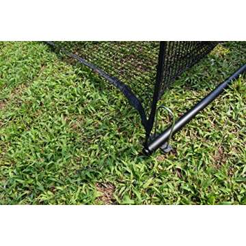 Amazon Basics Golf Practice Net, 10 feet by 7 feet, Black