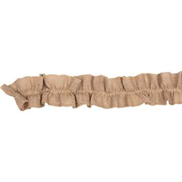 Rustic Jute Burlap Garland Set of 3 for Holidays