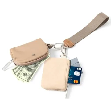 Mum's Memory Mini Zip Wristlet Wallet for Women - Durable & Stylish