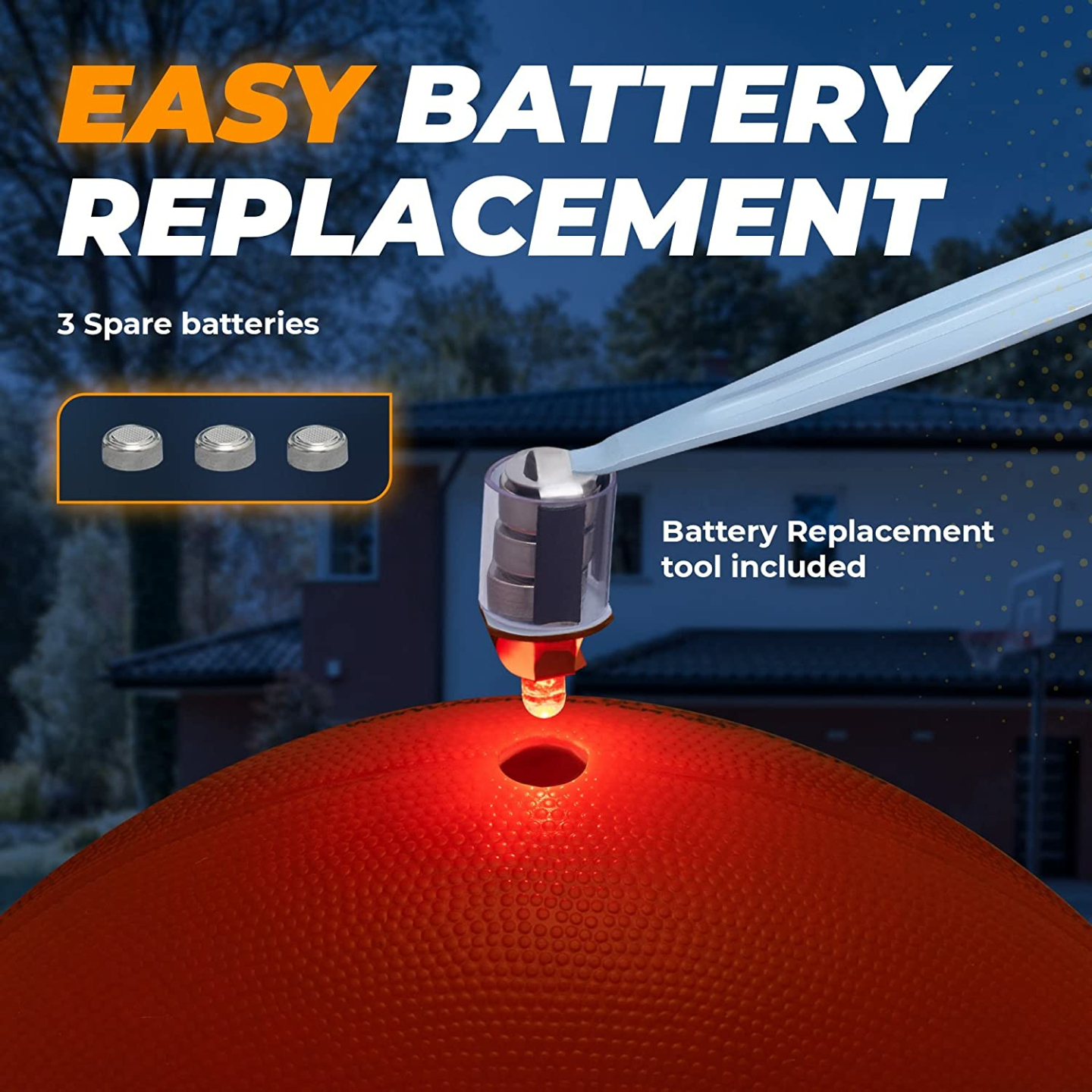 NIGHTMATCH LED Football - Glow in the Dark Fun