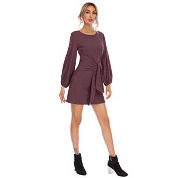 Stylish R.Vivimos Knitted Bodycon Dress for Women