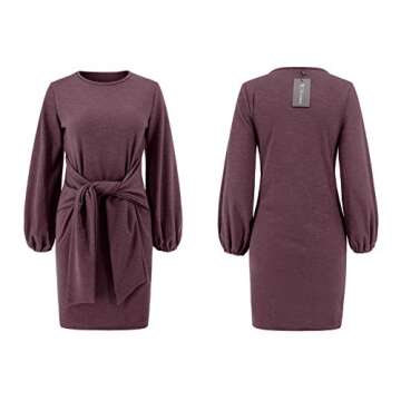 Stylish R.Vivimos Knitted Bodycon Dress for Women