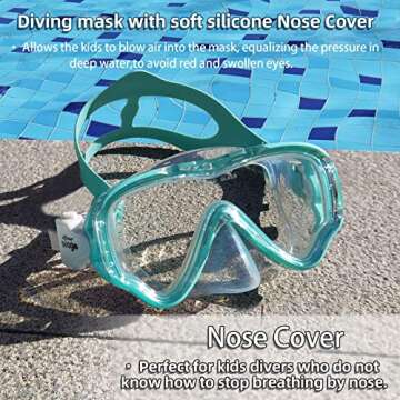 Seago Kids Swim Goggles - Anti-Fog & Leak Proof Fun