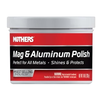 MOTHERS 05101 Mag & Aluminum Polish 10 oz for Shine
