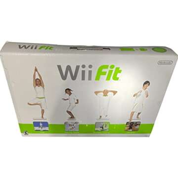 Wii Fit Game with Balance Board - Fun Fitness for All Ages