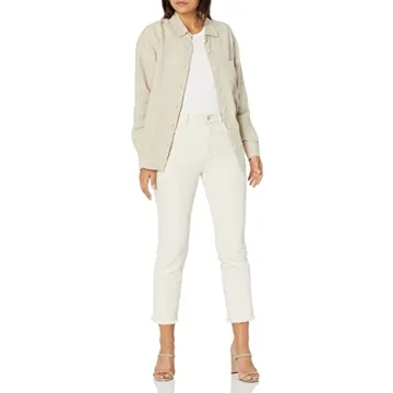 The Drop Women's June Relaxed-Fit Linen Shirt for Style