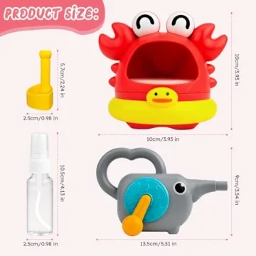 Engaging Crab Bubble Machine - Fun Bath Toys for Toddlers