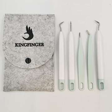 Craft Vinyl Weeding Kit,Precision Craft Vinyl Tools Set,Weeding Kits,for Cricut/Silhouette/Siser/Oracal 631 651 751 Vinyl … B083W1831B