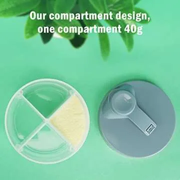 Accmor Baby Formula Dispenser for Toddlers and Infants