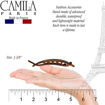 Elegant Camila Paris CP2316 French Hair Barrette Clip for Women