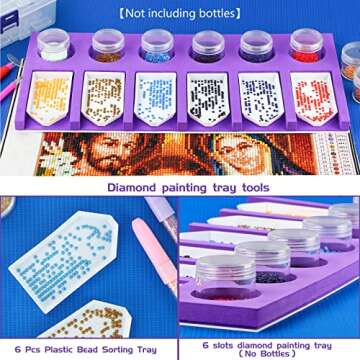Diamond Painting Organizer Tray for Arts and Crafts