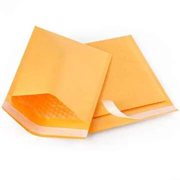 PackageZoom #0 6x10 Padded Envelopes Kraft Bubble Mailer Shipping Envelopes 250 Pack