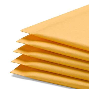 PackageZoom #0 6x10 Padded Envelopes Kraft Bubble Mailer Shipping Envelopes 250 Pack
