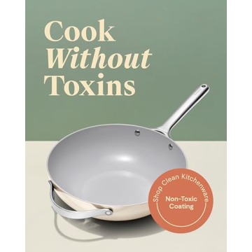 Caraway Non-Stick Stir Fry Pan - 12” Eco-Friendly Cookware