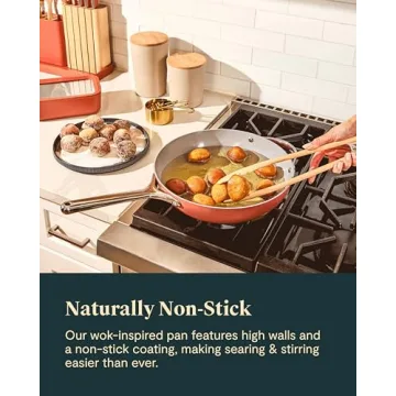 Caraway Non-Stick Stir Fry Pan - 12” Eco-Friendly Cookware