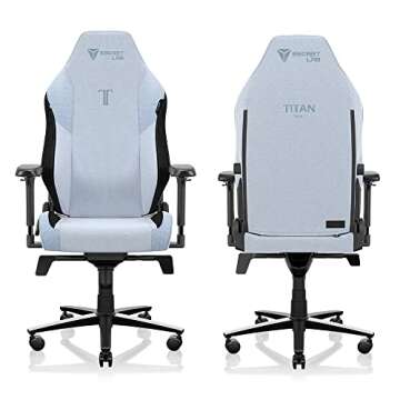 Ergonomic Secretlab Titan Evo Gaming Chair - Frost Blue
