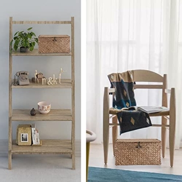 Hipiwe Handwoven Seagrass Storage Basket with Lid