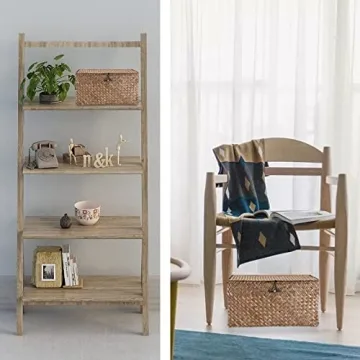 Hipiwe Handwoven Seagrass Storage Basket with Lid