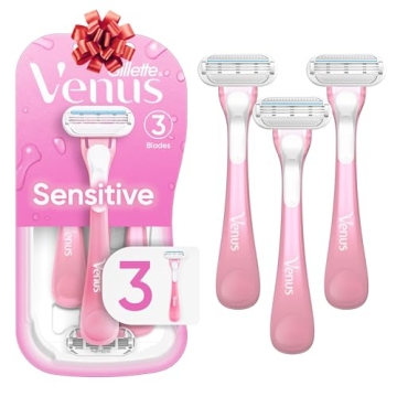 Gillette Venus Sensitive Women's Disposable Razors - Convenient Shaving for Sensitive Skin