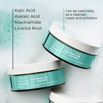 Urban Skin Rx Even Tone Cleansing Bar for Brighter Skin