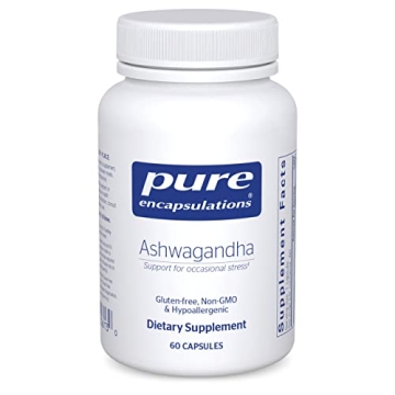 Pure Encapsulations Ashwagandha - 500 mg Ashwagandha Extract - Support for Metabolism, Stress & Immu...