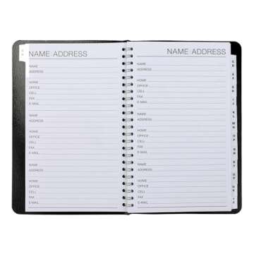 Office Depot Large Print Pajco Telephone/Address Book, 3 3/8in. x 8 3/8, N20108340