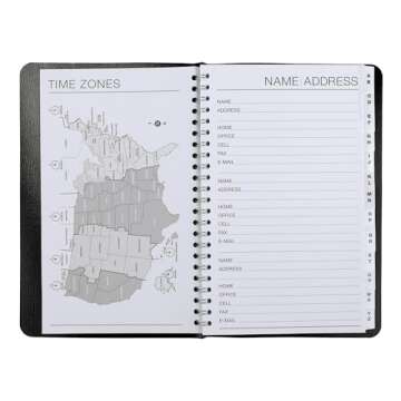 Office Depot Large Print Pajco Telephone/Address Book, 3 3/8in. x 8 3/8, N20108340