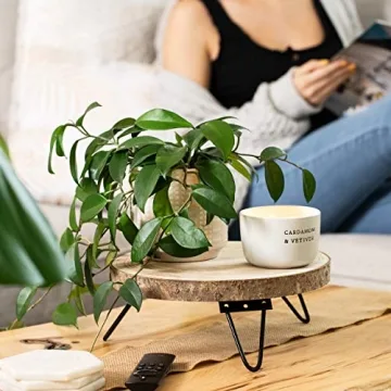 Timber Tree Cake Stand with Sturdy Metal Legs for Weddings