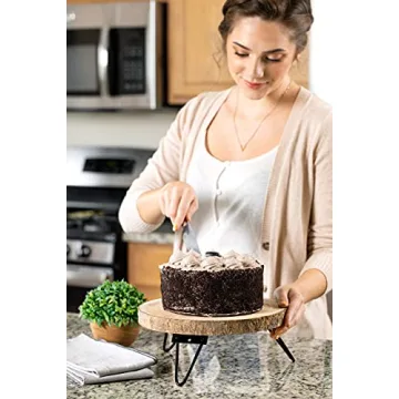 Timber Tree Cake Stand with Sturdy Metal Legs for Weddings