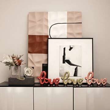 Light Pink Love Sign for Home Decor & Gifts