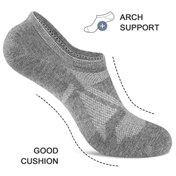 WERNIES No Show Socks Women - Comfort & Style In 8 Pairs