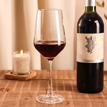 Elegant YANGNAY Wine Glass Set of 6 - Dishwasher Safe