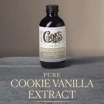 Cook's, Choice Premium Quality Pure Cookie Vanilla Extract, 4 oz