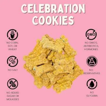 Celebrate With Organic Healthy Dog Cookies Made in USA