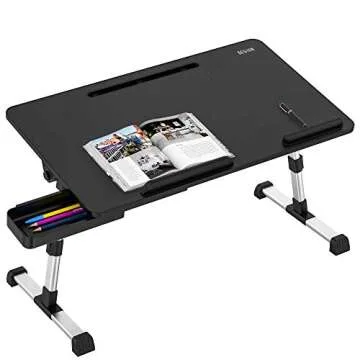 Besign LT06 Adjustable Laptop Table - Portable & Versatile