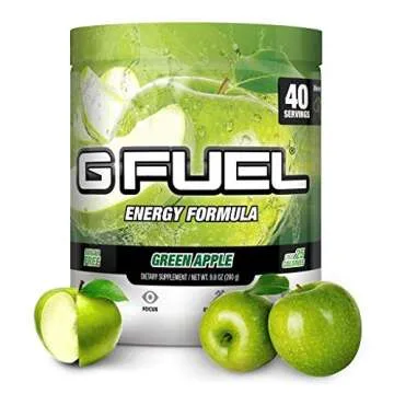 G Fuel Watermelon Energy Drink Powder, Sugar-Free Focus Boost