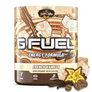 G Fuel Watermelon Energy Drink Powder, Sugar-Free Focus Boost