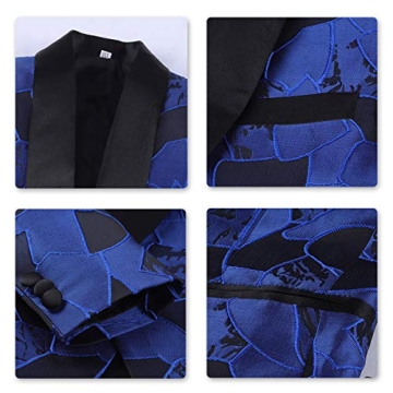 SWOTGdoby Boys Tuxedo Suit 3-Piece Set for Special Occasions