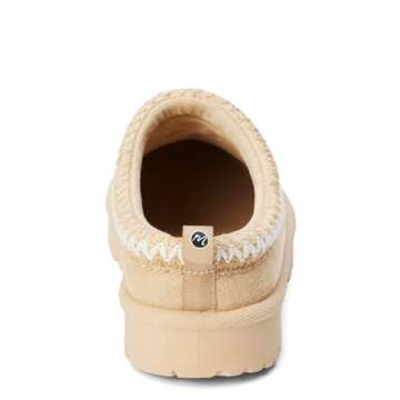 BEACH by Matisse Womens Zen Scuff Casual Slippers Casual - Beige - Size 7 M