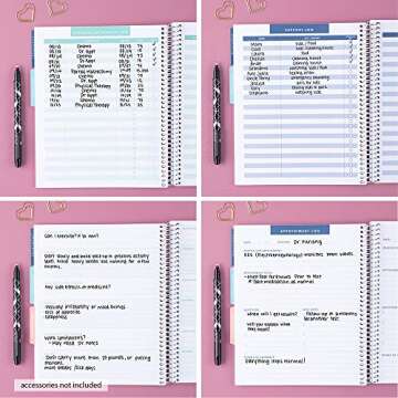 Erin Condren Medical Treatment Planner for Organized Recovery