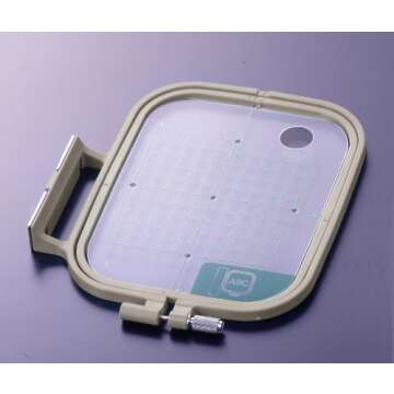 Brother SA443 4-Inch-by-4-Inch Medium Hoop , Gray