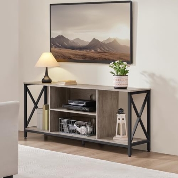 Yaheetech 65 Inch TV Stand with Storage Stylish Sturdy