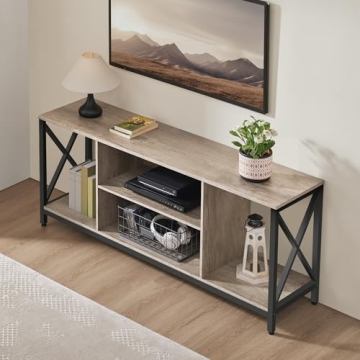 Yaheetech 65 Inch TV Stand with Storage Stylish Sturdy