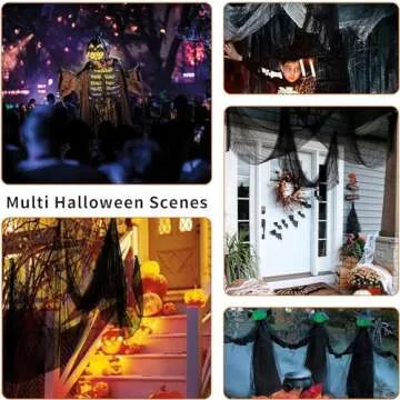 Spooky Halloween Creepy Cloth for Haunted Decor and Parties