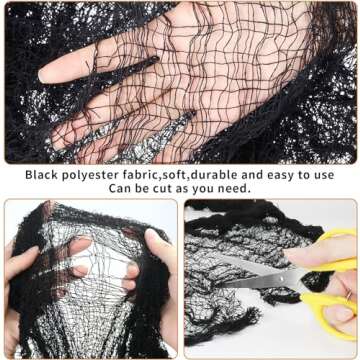 Spooky Halloween Creepy Cloth for Haunted Decor and Parties